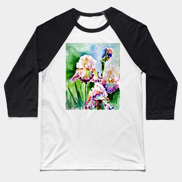 Iris II Baseball T-Shirt by kovacsannabrigi